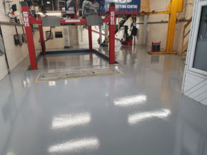 Epoxy Resin Coating - Garage