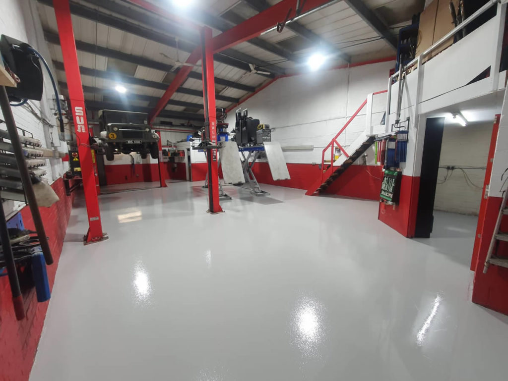 High Build Epoxy - Garage