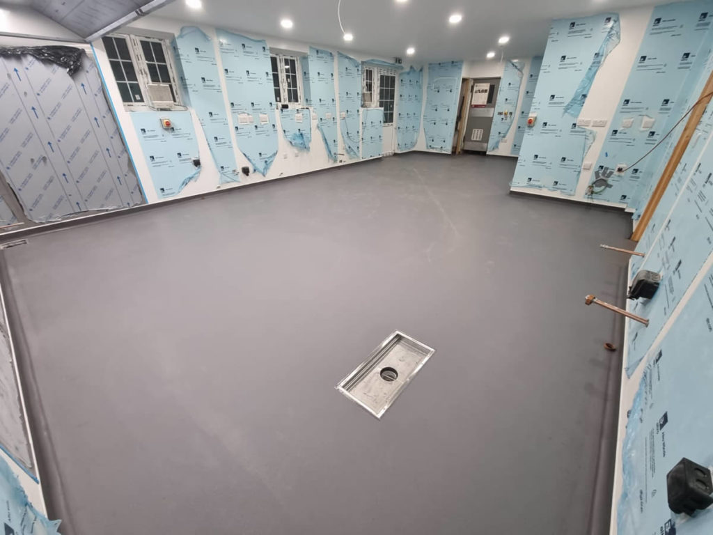 Commercial Pub Kitchen - Polyurethane Heavy Duty Floor Cove & Joints - Kent