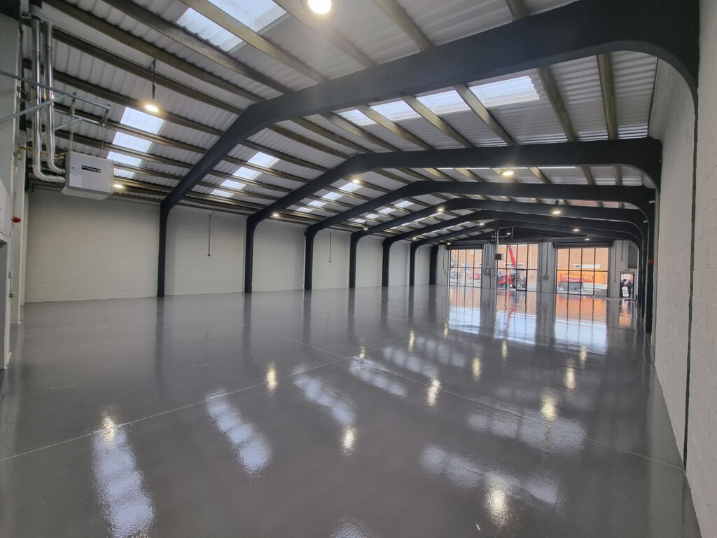 Industrial Warehouse - Dilapidated refurbishment - Epoxy Coating